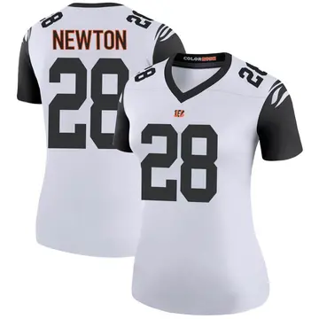 Women's Cincinnati Bengals Josh Newton White Legend Color Rush Jersey By Nike