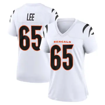 Women's Cincinnati Bengals Matt Lee White Game Jersey By Nike