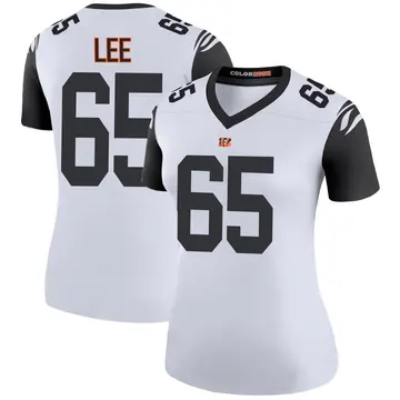 Women's Cincinnati Bengals Matt Lee White Legend Color Rush Jersey By Nike
