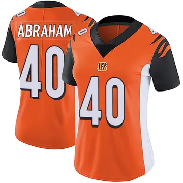 Women's Cincinnati Bengals Micah Abraham Orange Limited Vapor Untouchable Jersey By Nike
