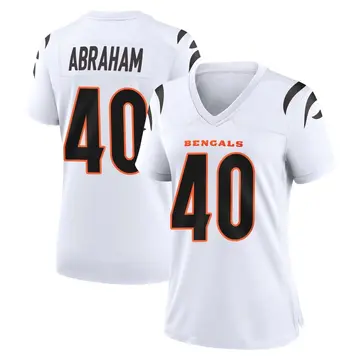 Women's Cincinnati Bengals Micah Abraham White Game Jersey By Nike