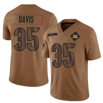Youth Cincinnati Bengals Jalen Davis Brown Limited 2023 Salute To Service Jersey By Nike