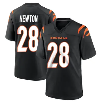 Youth Cincinnati Bengals Josh Newton Black Game Team Color Jersey By Nike