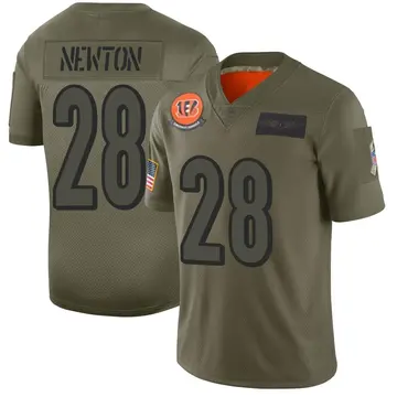 Youth Cincinnati Bengals Josh Newton Camo Limited 2019 Salute to Service Jersey By Nike