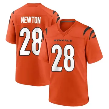 Youth Cincinnati Bengals Josh Newton Orange Game Jersey By Nike