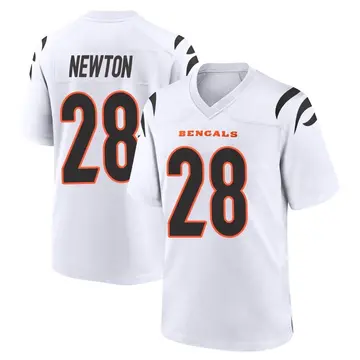 Youth Cincinnati Bengals Josh Newton White Game Jersey By Nike