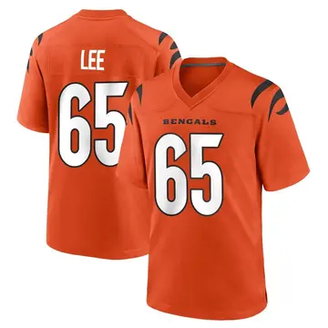 Youth Cincinnati Bengals Matt Lee Orange Game Jersey By Nike
