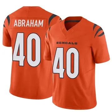 Youth Cincinnati Bengals Micah Abraham Orange Limited Vapor F.U.S.E. Jersey By Nike