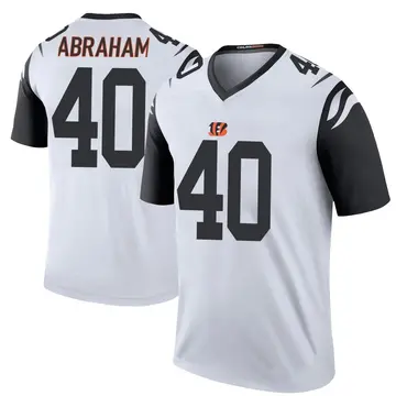 Youth Cincinnati Bengals Micah Abraham White Legend Color Rush Jersey By Nike