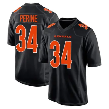 Youth Cincinnati Bengals Samaje Perine Black Game Fashion Jersey By Nike