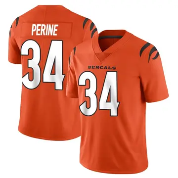 Youth Cincinnati Bengals Samaje Perine Orange Limited Vapor Untouchable Jersey By Nike