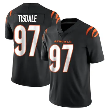 Youth Cincinnati Bengals Tariqious Tisdale Black Limited Team Color Vapor Untouchable Jersey By Nike