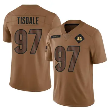 Youth Cincinnati Bengals Tariqious Tisdale Brown Limited 2023 Salute To Service Jersey By Nike