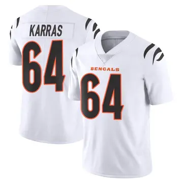 Youth Cincinnati Bengals Ted Karras White Limited Vapor Untouchable Jersey By Nike